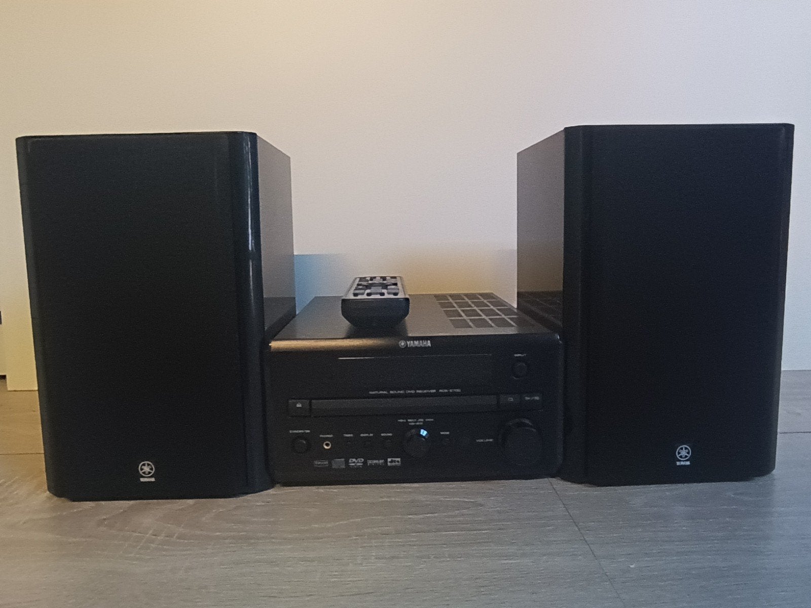nette, goed werkende yamaha set met afstandsbediening., Overige merken, Microset, Tuner of Radio, Ophalen of Verzenden