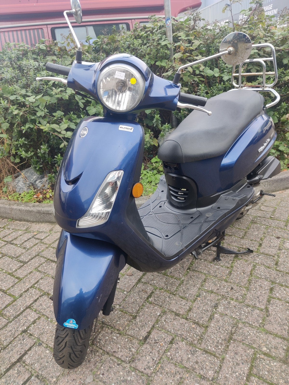 Sym Fiddle 2 Geel Kenteken - Nette Scooter, Ophalen of Verzenden, Gebruikt, Benzine
