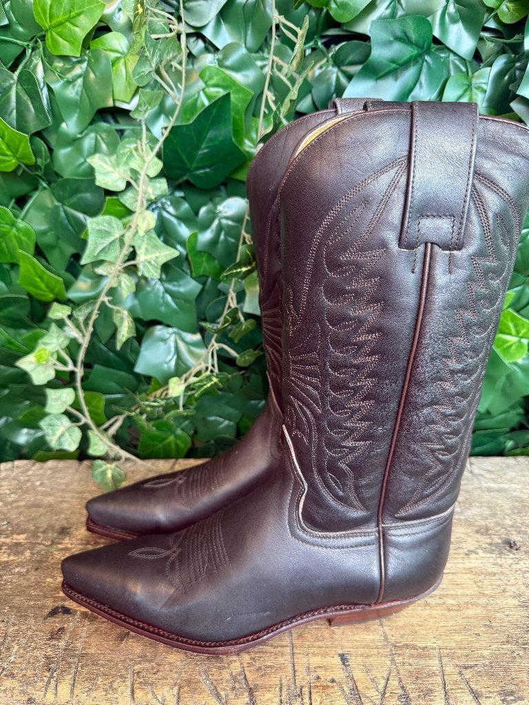 prachtige vintage laarzen van Sendra maat 38, Bruin, Nieuw, Ophalen of Verzenden, Sendra