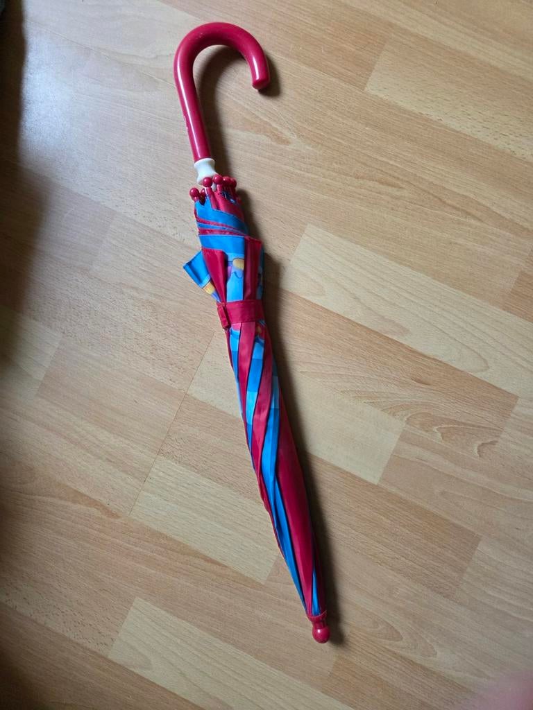 Winnie de Poeh en Iejoor kinderparaplu, Sieraden, Tassen en Uiterlijk, Paraplu's, Ophalen of Verzenden, Zo goed als nieuw, Rood