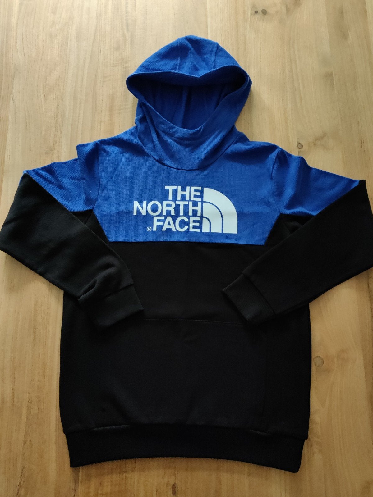 The North Face Hoodie Blauw/Zwart - Maat XL/Junior, The North Face, Jongen of Meisje, Trui of Vest, Nieuw