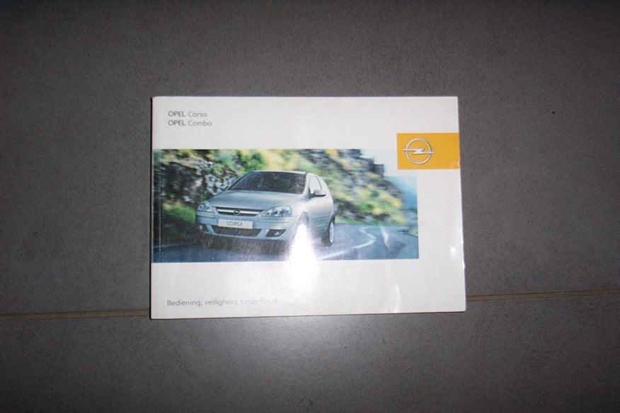 Gebruikershandleiding OPEL CORSA C/COMBO C  2000/2006, Ophalen of Verzenden