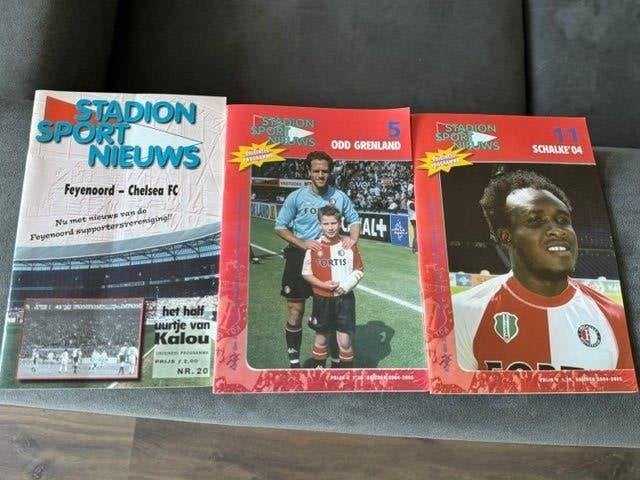 Feyenoord oude programmaboekjes, Ophalen of Verzenden, Gebruikt, Feyenoord, Boek of Tijdschrift