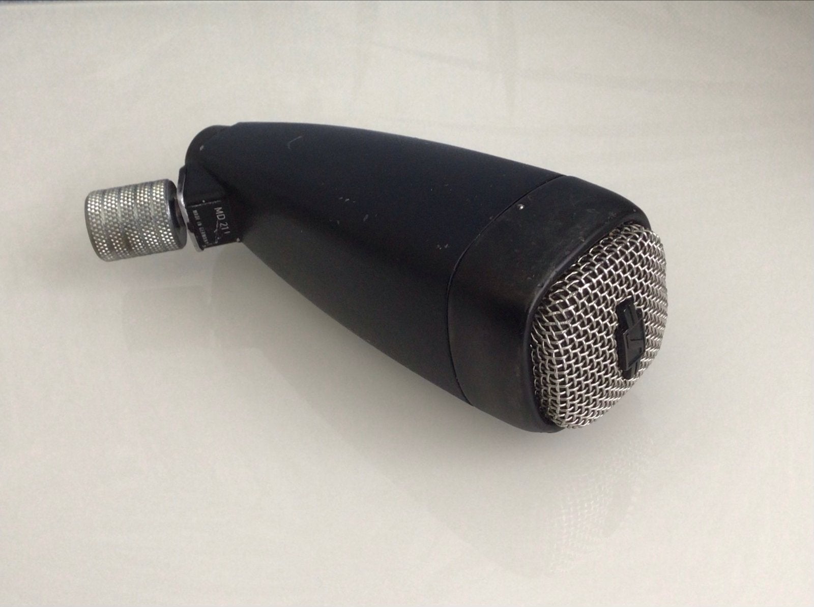 Sennheiser MD21U Dynamische Microfoon - Vintage Kwaliteit, Verzenden, Gebruikt, Overige typen