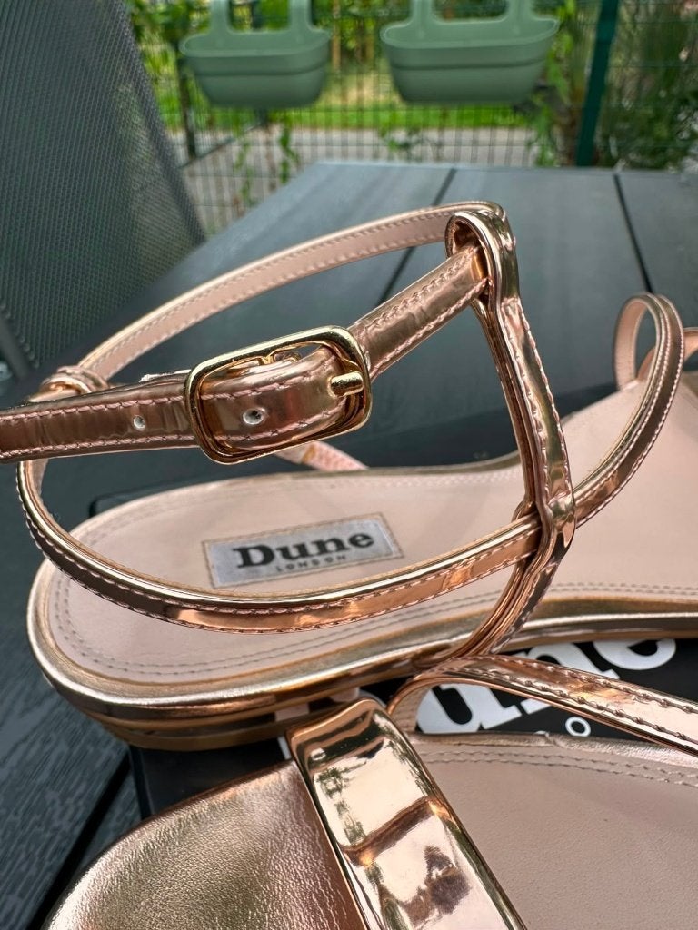 Chique damesschoenen, Kleding | Dames, Overige kleuren, Zo goed als nieuw, Dune, Sandalen of Muiltjes