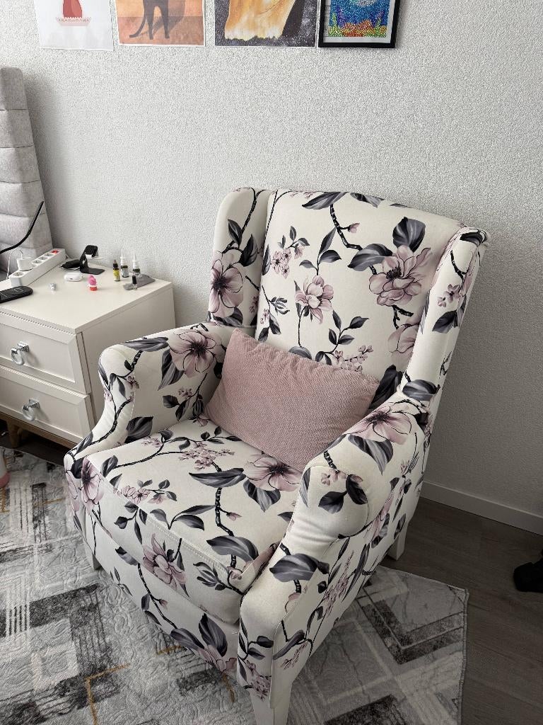 1 persoons bank/stoel, Huis en Inrichting, Stoelen, Ophalen, Gebruikt, Overige kleuren, Eén