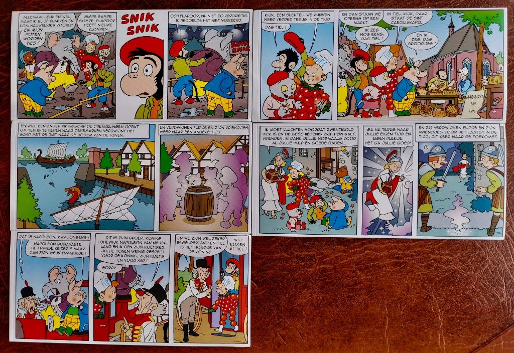 Flipje, stickervellen 5x, Ophalen of Verzenden, Nieuw