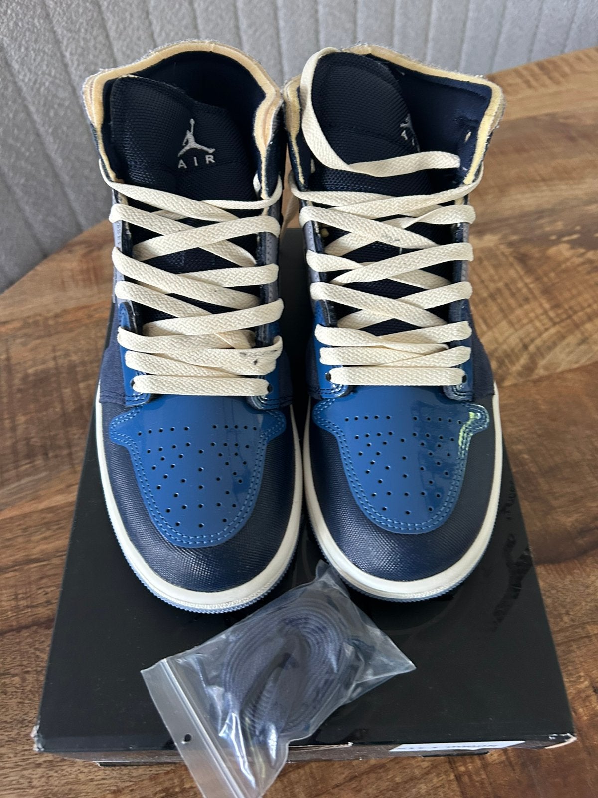 Nike Air Jordan 1 Mid SE Craft mt 40 nieuw, Ophalen, Blauw, Nieuw, Sneakers of Gympen