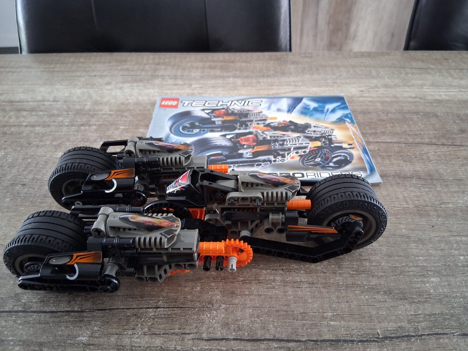 Vintage LEGO Technic Sets: Slammer Stunt Bike & Roboriders, Ophalen of Verzenden, Gebruikt, Lego, Technic