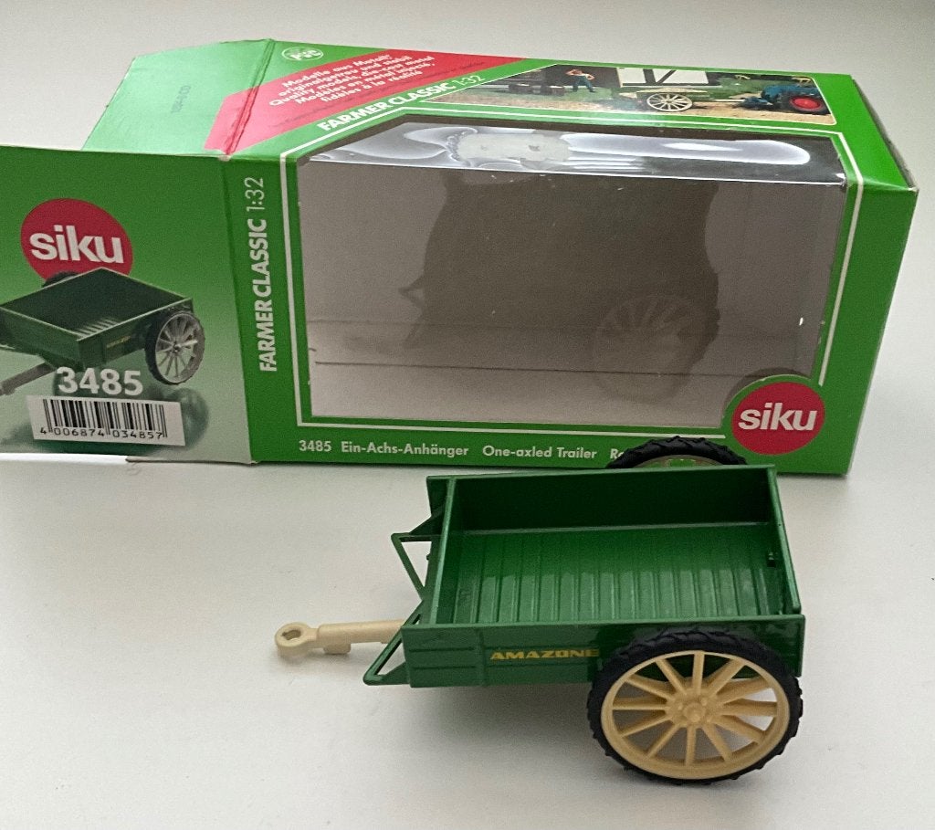 Een as aanhanger, Ophalen of Verzenden, Tractor of Landbouw, SIKU