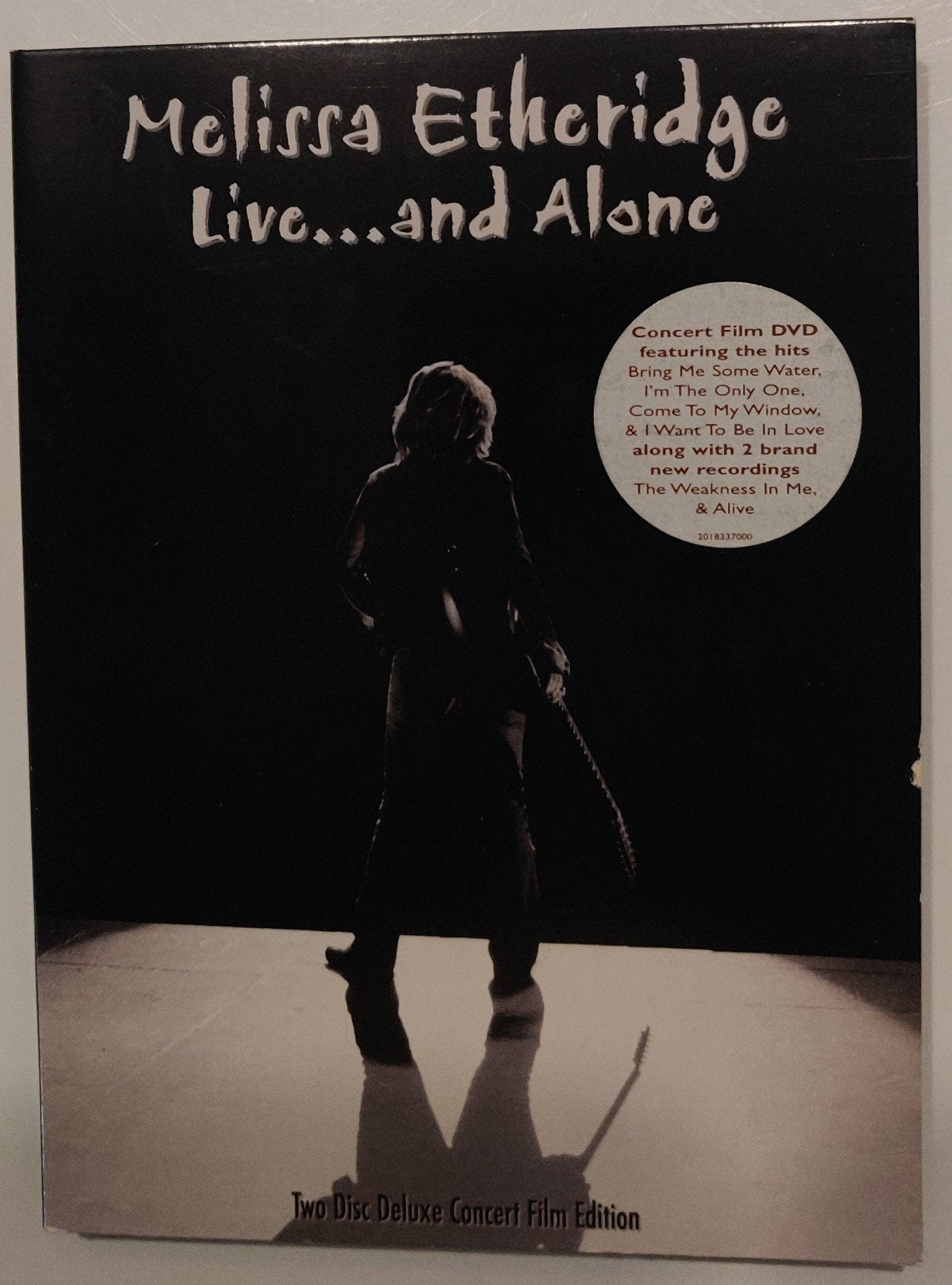 DVD Melissa Etheridge Live...and Alone, Alle leeftijden, Ophalen of Verzenden, Gebruikt