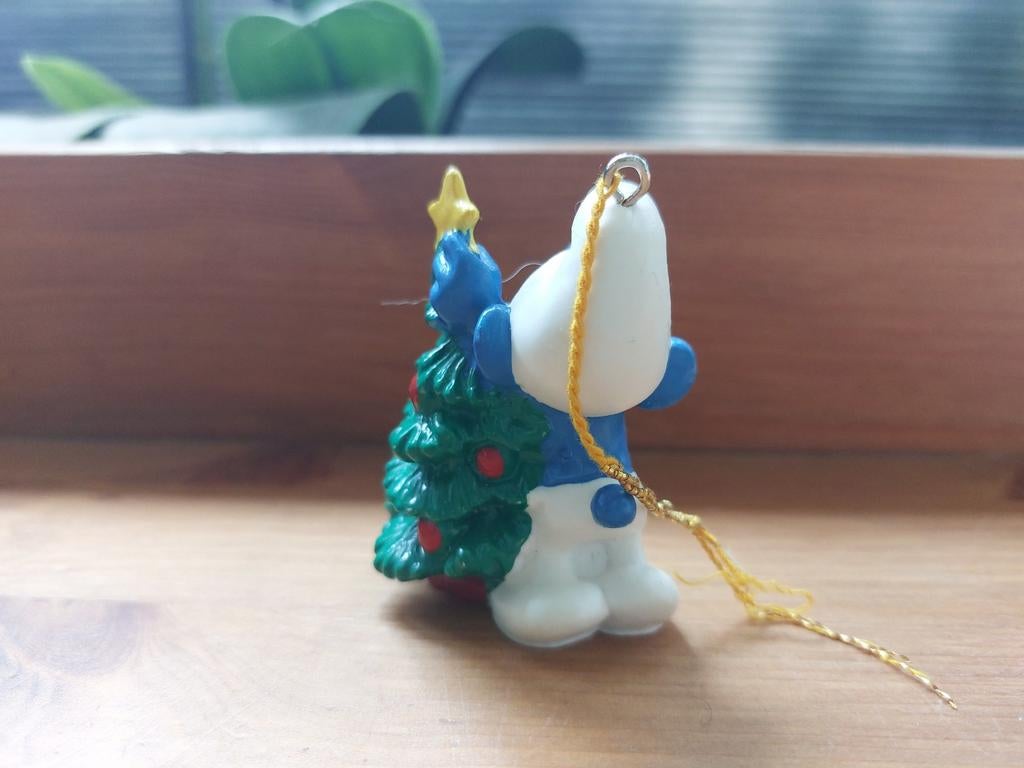 Smurf met kerstboom kerst 51901 De Smurfen, Ophalen of Verzenden