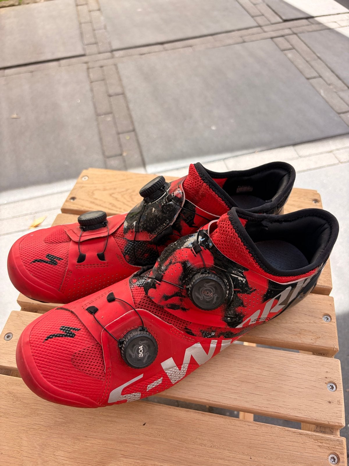 Specialized S-Works Ares Wielrenschoenen - Maat 43, Ophalen of Verzenden, Gebruikt, Kleding