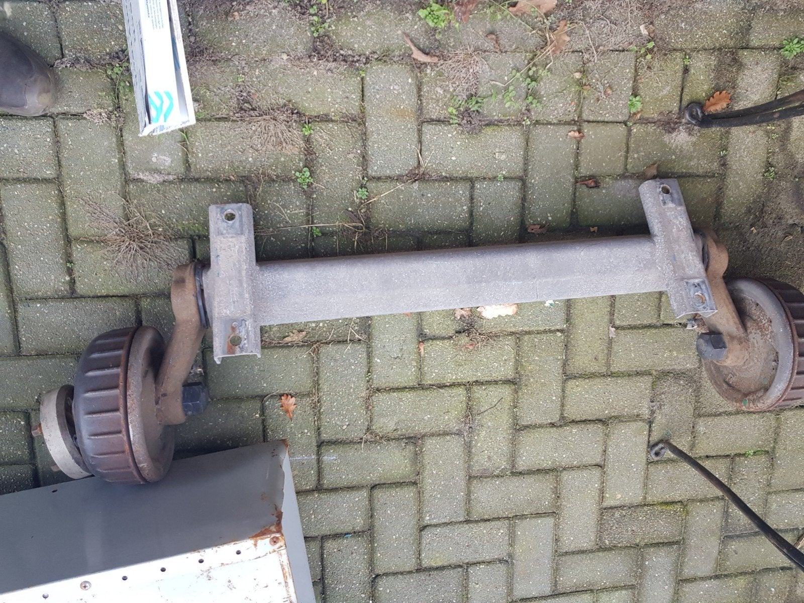 1800 kg as aanhangeras, Ophalen