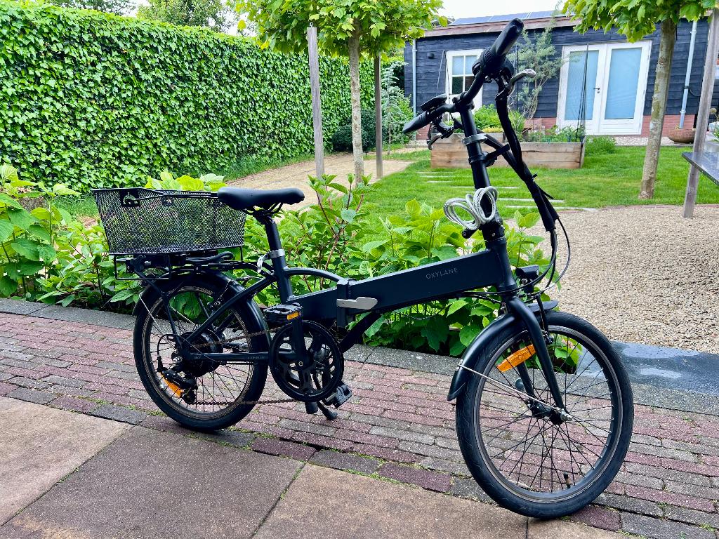 Electrische vouwfiets - weinig gebruikt, Fietsen en Brommers, Fietsen | Vouwfietsen, 20 inch of meer, Velgrem, Versnellingen, Zo goed als nieuw