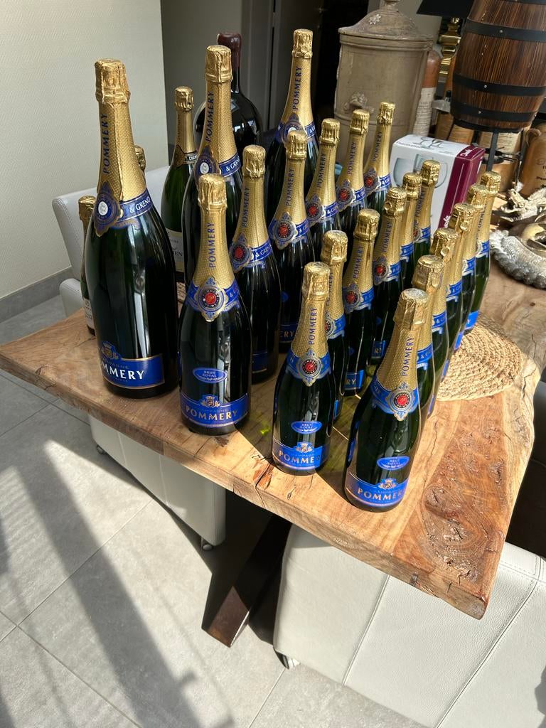 Lot dummy flessen Pommery, Verzamelen, Ophalen of Verzenden