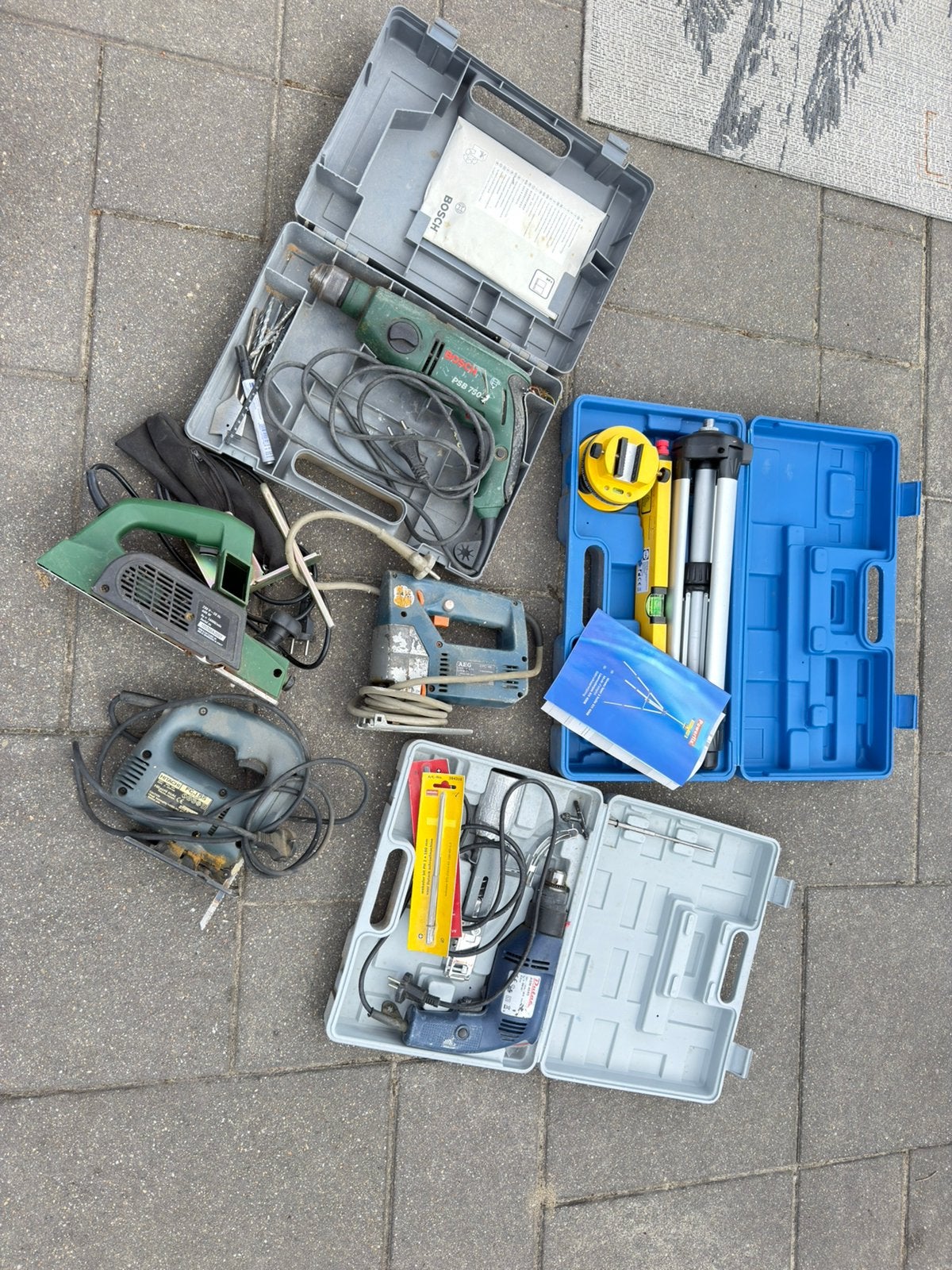 Gereedschap schuuropruiming, Ophalen, Gebruikt