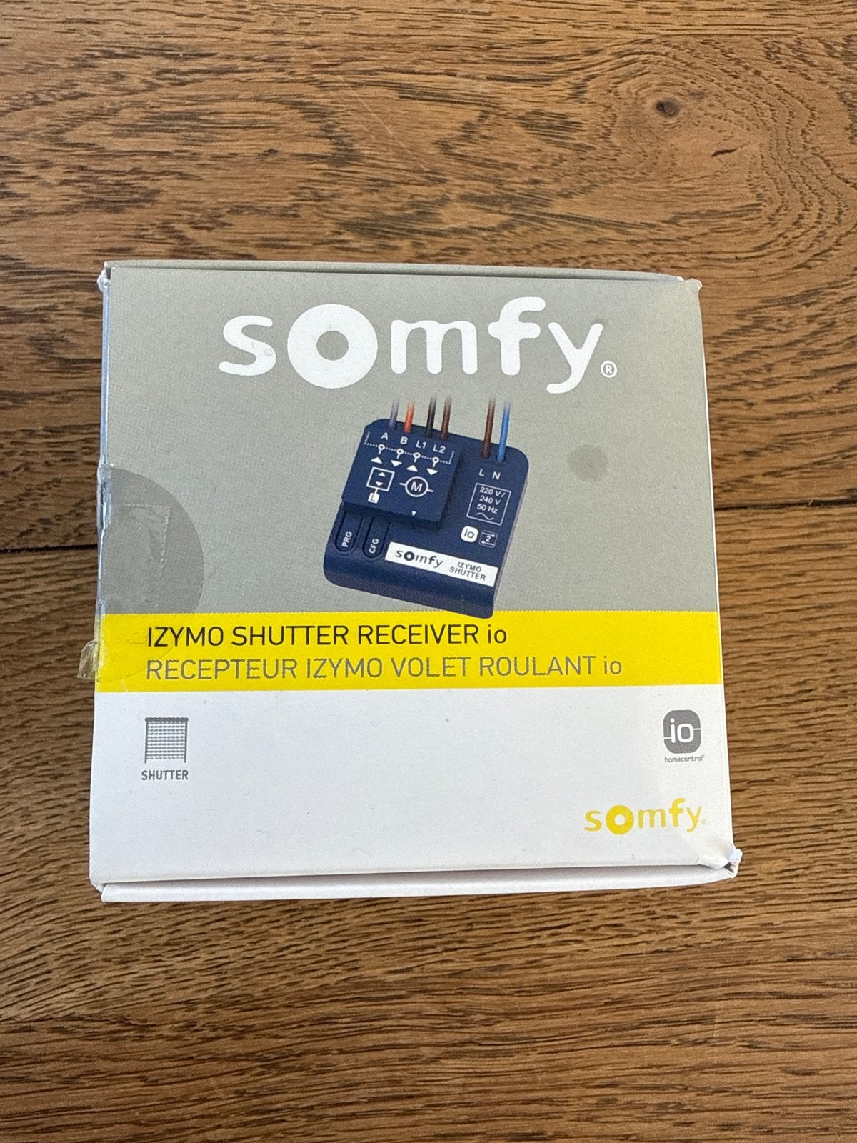 Somfy IZYMO Shutter Receiver io - Rolluikontvanger, Ophalen of Verzenden, Nieuw, Overige merken, Schakelaar