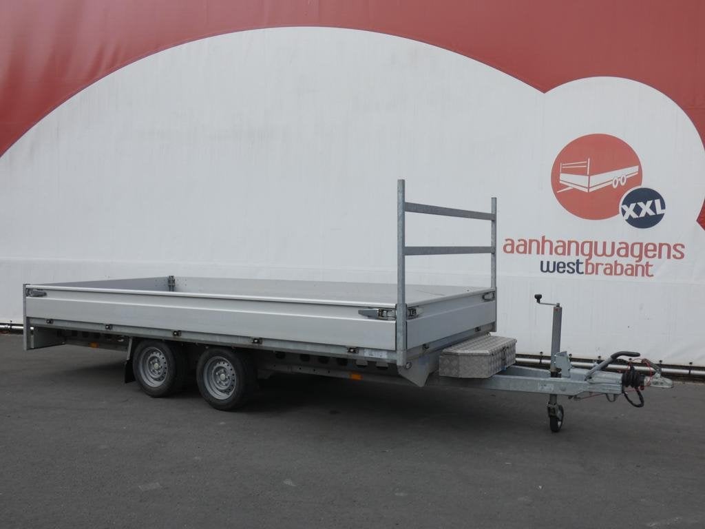 Tweedehands Henra  Plateauwagen tandemas  331x185cm  2700kg, Auto diversen, Aanhangers en Bagagewagens