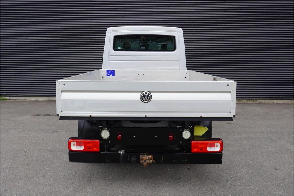 Volkswagen Crafter 180pk Automaat Dubbellucht Open laadbak L, Auto's, Start-stop-systeem, Gebruikt, 4 cilinders, Volkswagen