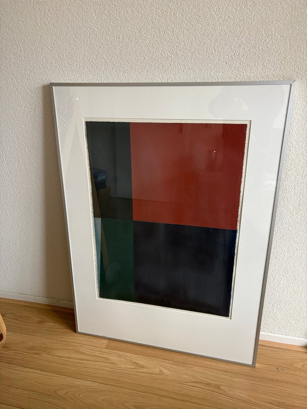 Julia Olivier - Oblique IV - Grafiek, hout/lino, Ophalen of Verzenden, Houtsnede, Gesigneerd, 1950 - 1999