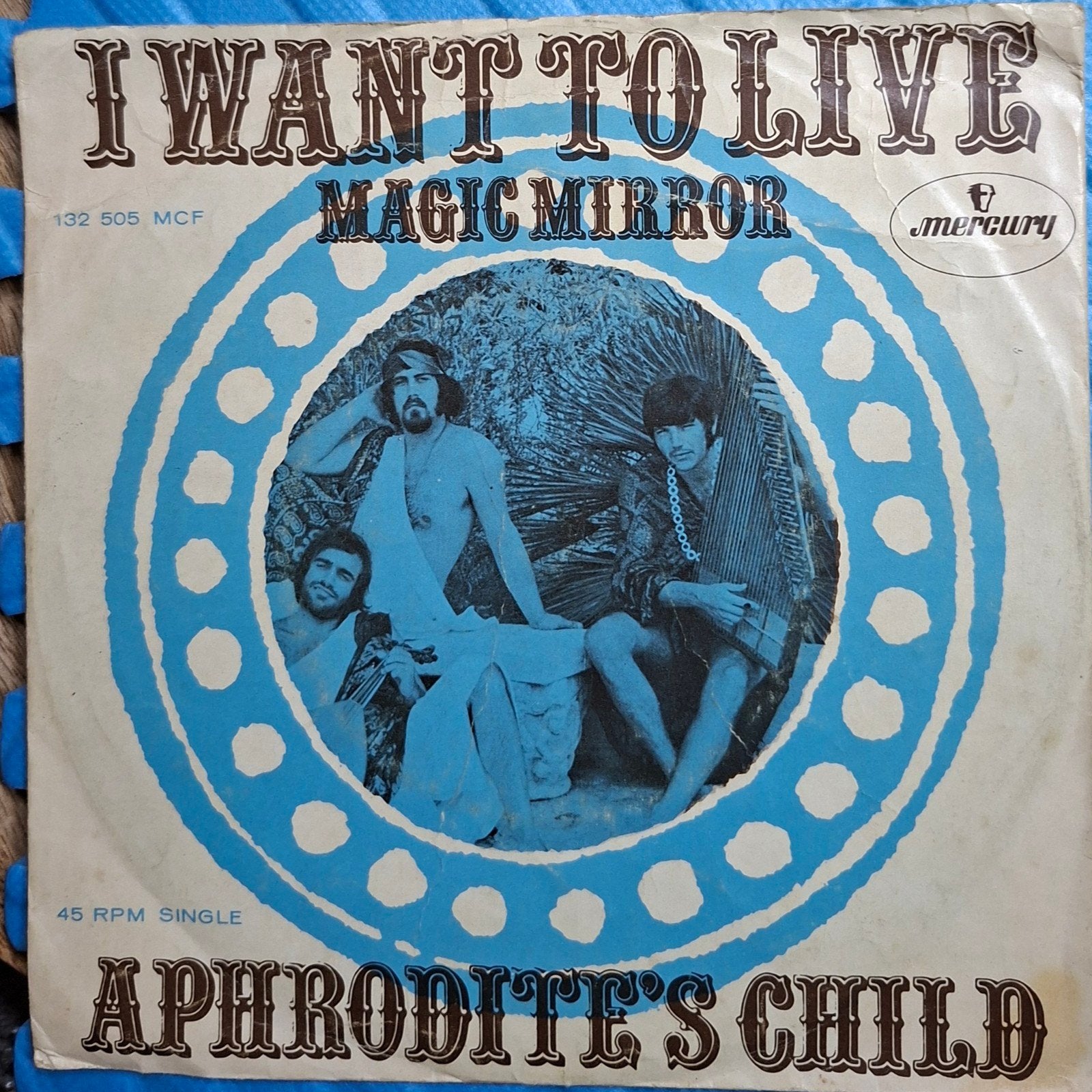 Aphrodite's Child - I Want To Live / Magic Mirror (Single), Ophalen of Verzenden, Gebruikt, Pop
