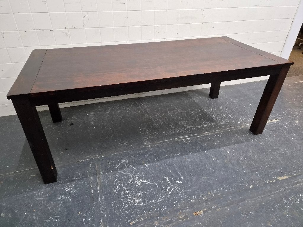 Koloniale tafel / eettafel / eetkamertafel, Ophalen, Gebruikt, Onbekend, 200 cm of meer