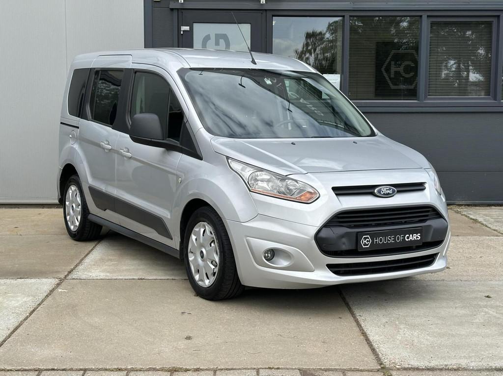 Ford Tourneo Connect 1.6 TDCi Rolstoelauto Airco Cruise, Voorwielaandrijving, Euro 5, Stof, Gebruikt