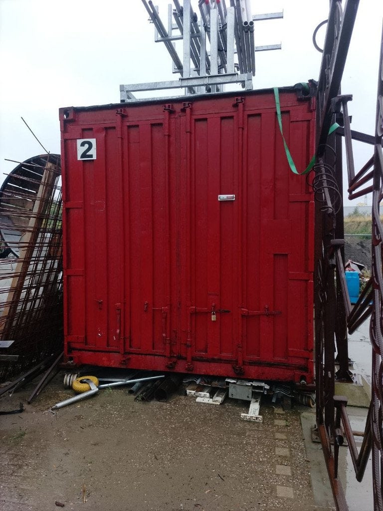 Zeecontainer 20ft 6m, Ophalen