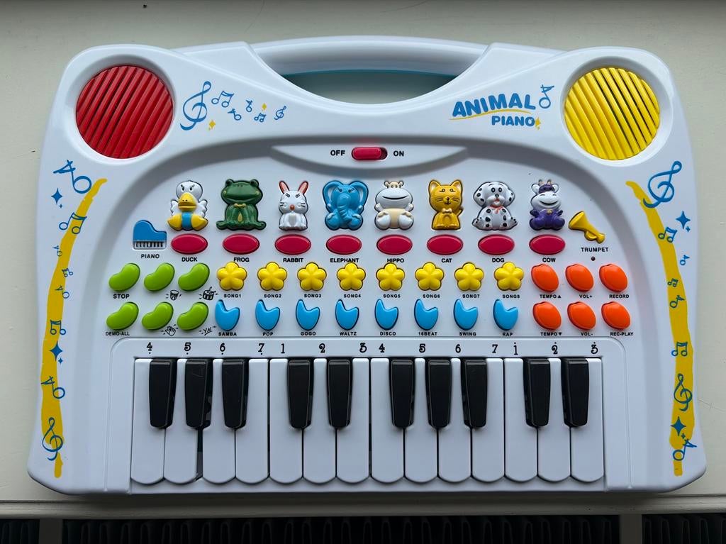 Animal Piano - Interactief keyboard voor kinderen, Ophalen of Verzenden, Zo goed als nieuw, Overige typen, Met geluid