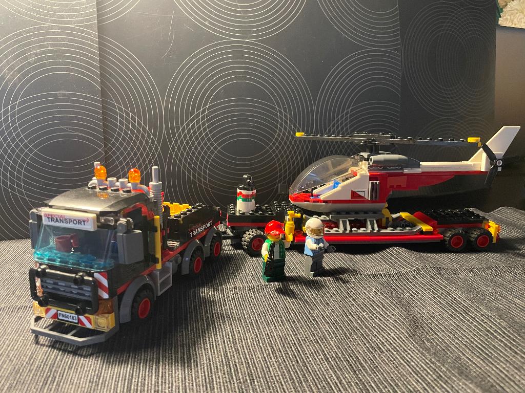 Lego 60183 Heavy Transport (City), Compleet, City, Lego, Ophalen of Verzenden