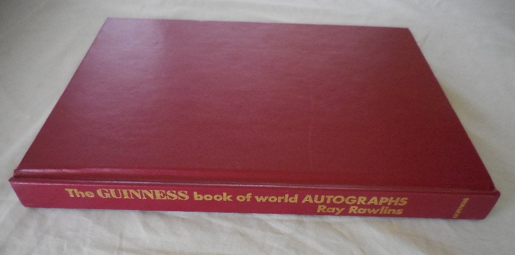 Guinness Book of world Autographs, Boeken, Encyclopedieën, Ophalen, Complete serie, Zo goed als nieuw, Ray Rawlins