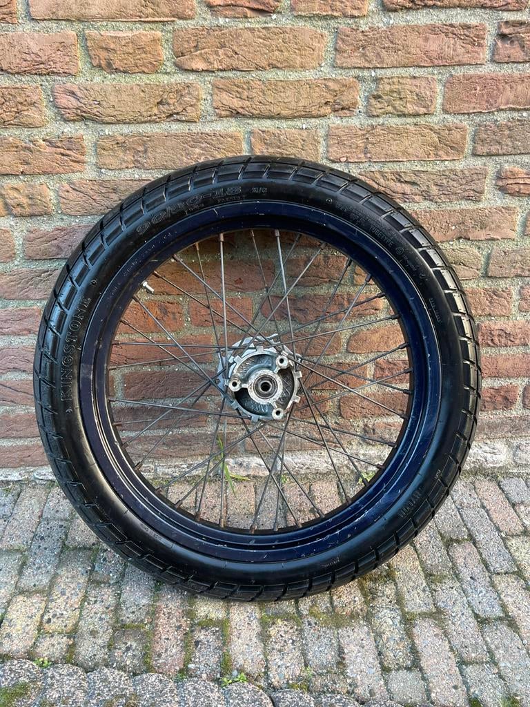Achter wiel derbi senda xtreme tot 2010 met 12 mm as, Ophalen of Verzenden, Gebruikt, Overige typen