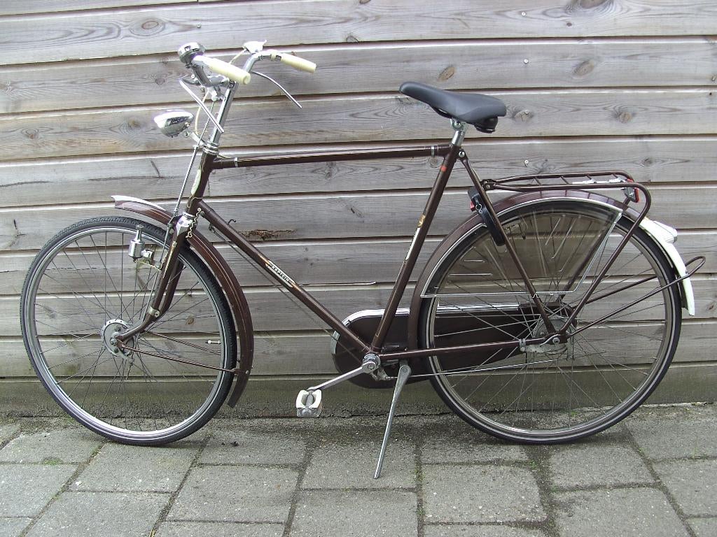 oude heren fiets, Fietsen en Brommers, Fietsen | Heren | Herenfietsen, Gebruikt, Versnellingen, Ophalen, Overige merken