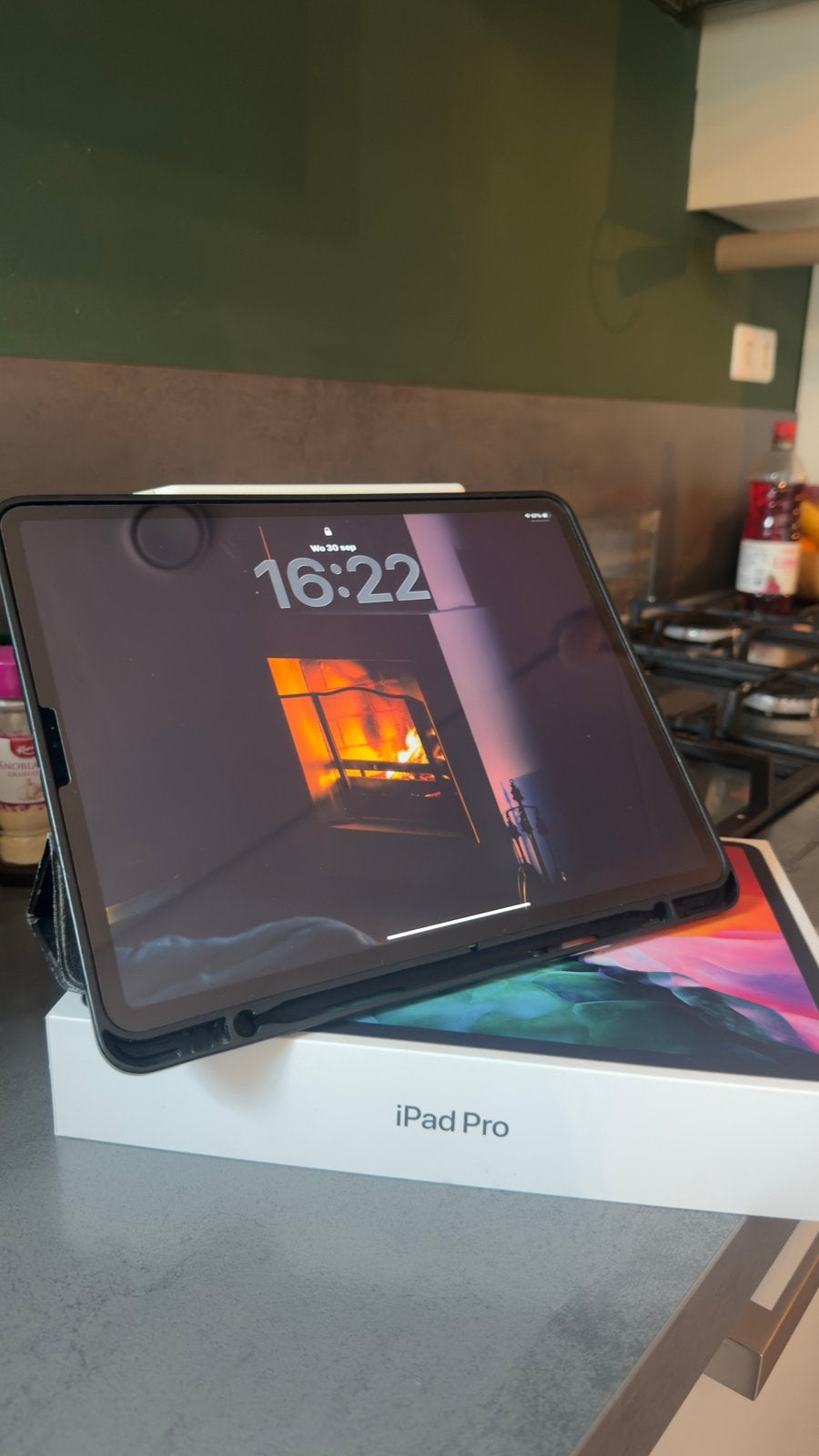 Apple iPad Pro 12’9 inch 256g met Apple Pencil, Computers en Software, 11 inch, Ophalen of Verzenden, Zo goed als nieuw, Apple iPad Pro