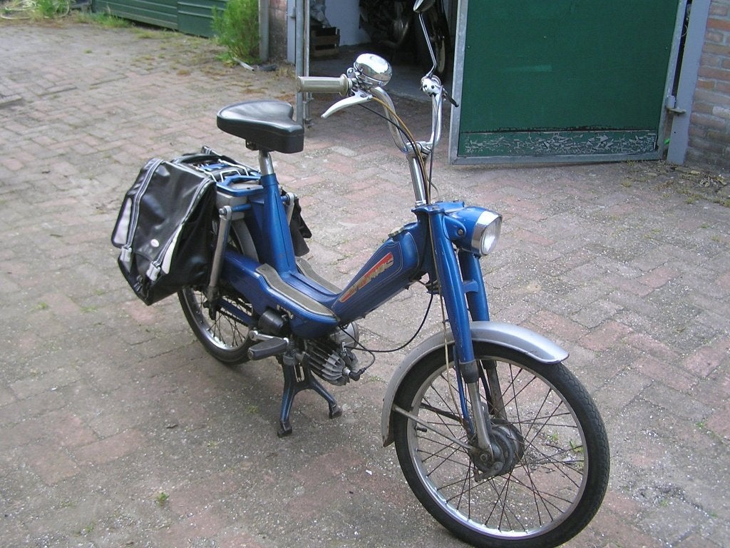 uniek en zeer zeldzaam deze bonnie sachs, Fietsen en Brommers, Brommers | Oldtimers, Maximaal 45 km/u, 50 cc, Ophalen, Overige merken