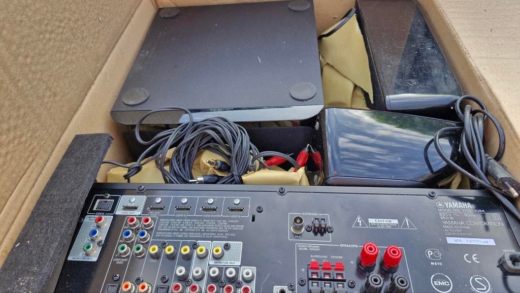 Yamaha HTR-3064 hometheater 5.1, Ophalen, Audio