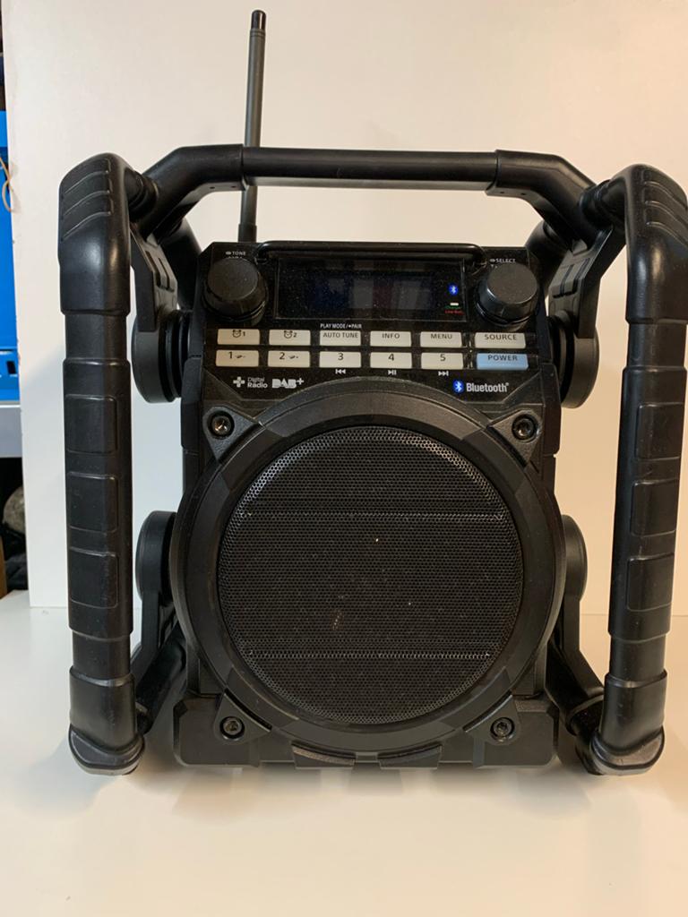 PerfectPro Bouwradio met DAB+ en Bluetooth NIEUWSTAAT, Ophalen of Verzenden, Zo goed als nieuw, Bouwradio