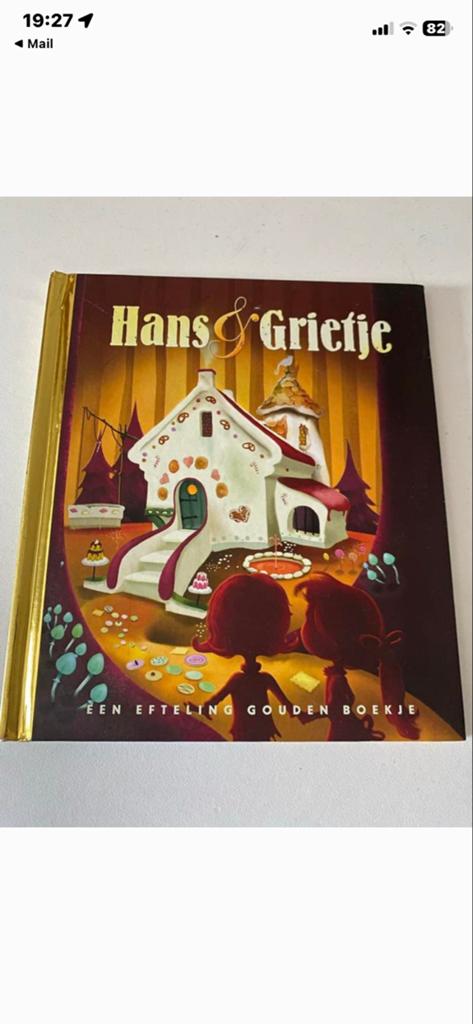 Hans & Grietje - Een Efteling Gouden Boekje, Boeken, Kinderboeken | Jeugd | onder 10 jaar, Ophalen of Verzenden, Gelezen, Sprookjes