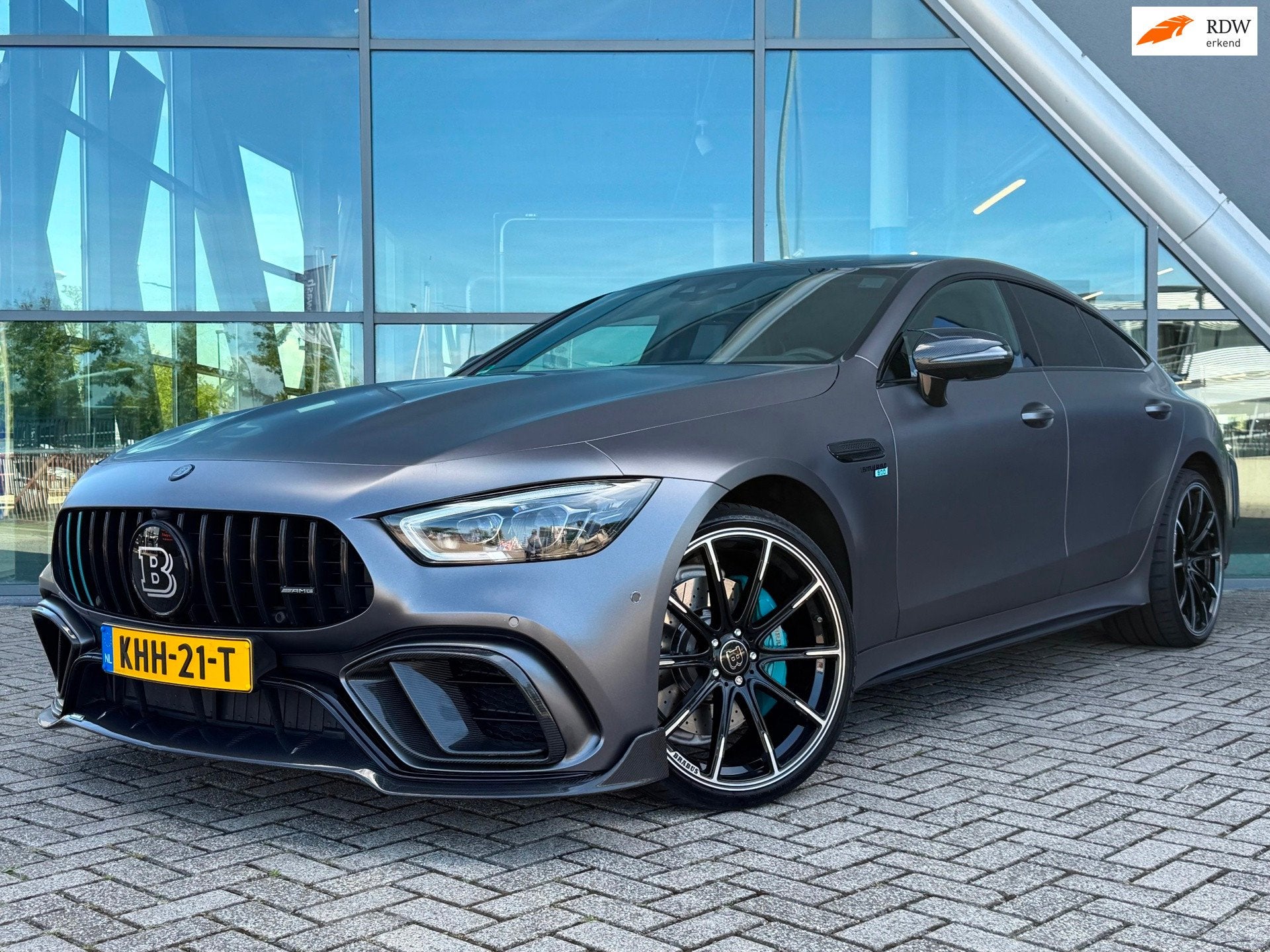 Mercedes-Benz AMG GT 43 4MATIC+ BRABUS 800 ROCKET Carbon BTW, Auto's, Automaat, 1940 kg, Gebruikt, 367 pk