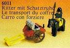 Lego Castle Black Falcons 6011 Black Knight's Treasure, Gebruikt, Lego, Ophalen of Verzenden, Compleet