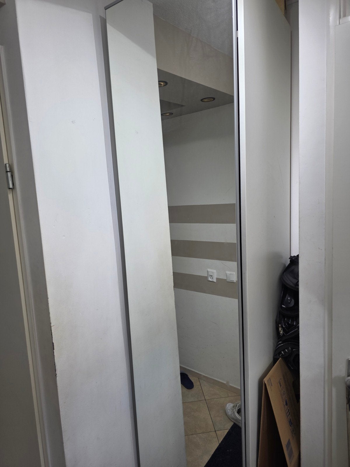 PAX kast met spiegel, Ophalen, 50 tot 75 cm, 50 tot 100 cm, 200 cm of meer