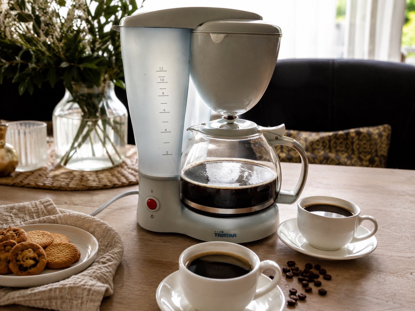 Tristar Koffiezetapparaat 500 Watt  voor camping boot camper, Ophalen of Verzenden