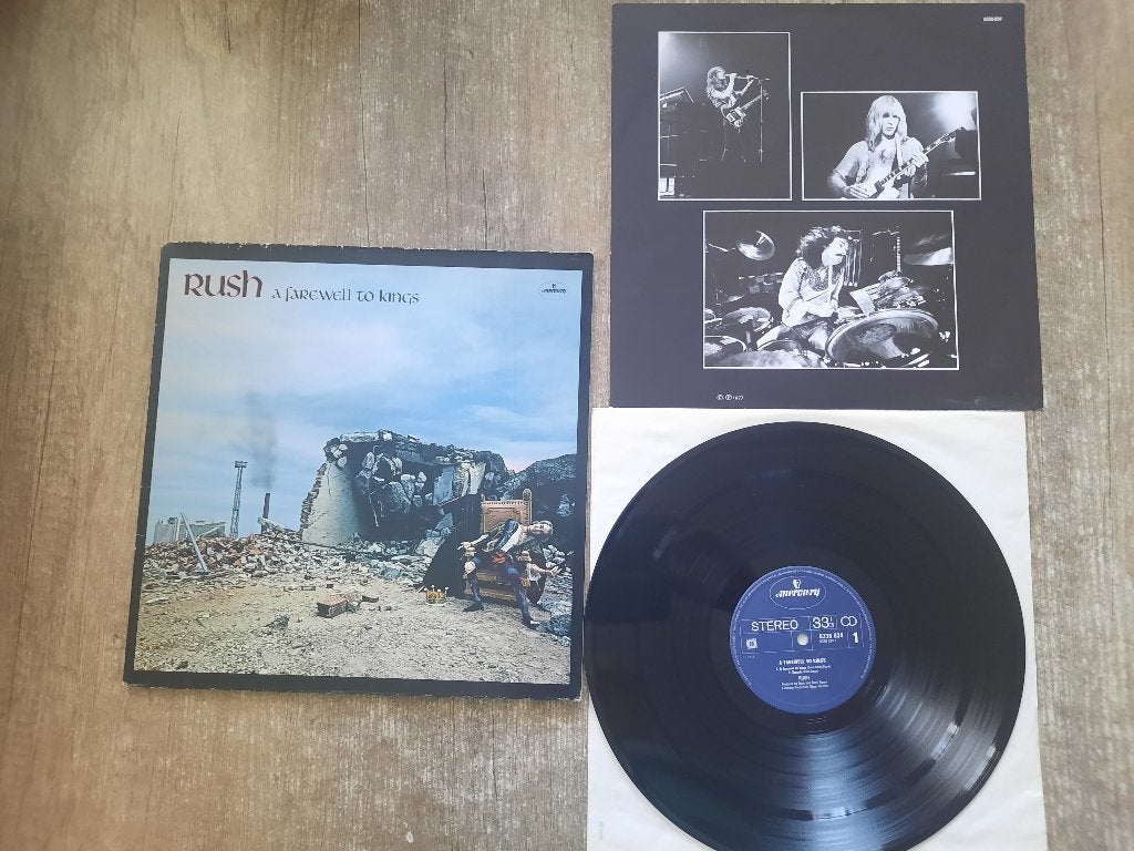 Rush – A Farewell To Kings,1977,lp,elpee, LP, Gebruikt, Ophalen of Verzenden, 12 inch