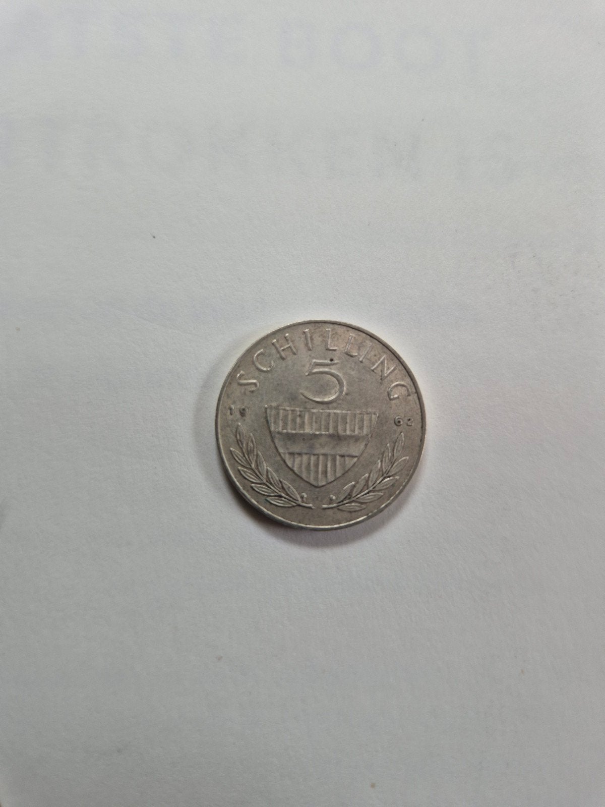 Oostenrijkse 5 Schilling munt (1962), Ophalen of Verzenden, Oostenrijk, Losse munt, Zilver