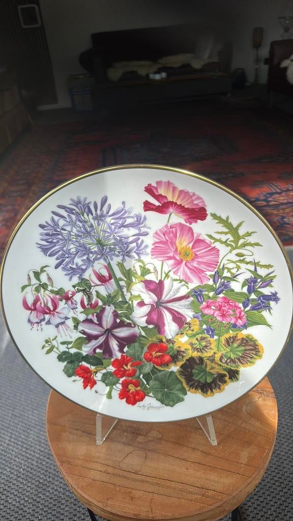 Franklin porseleinen flowers of the year, Antiek en Kunst, Antiek | Porselein, Ophalen of Verzenden