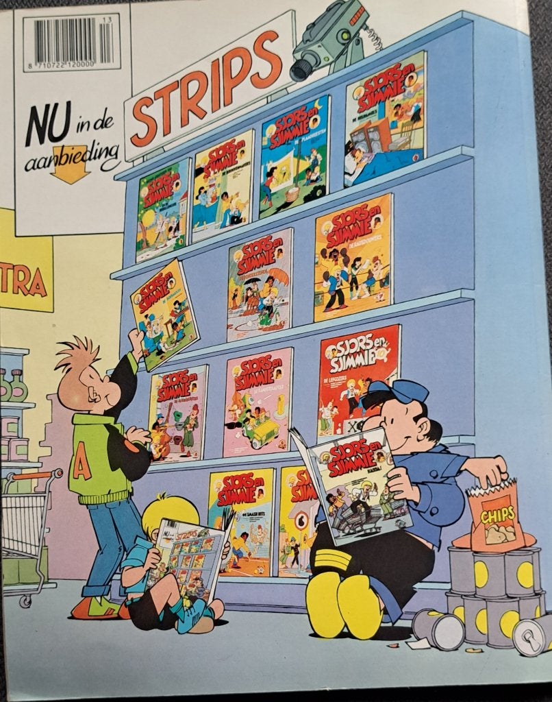 Sjors en Sjimmie Kassa Nr.13 (1987), Eén stripboek, Ophalen of Verzenden, Gelezen