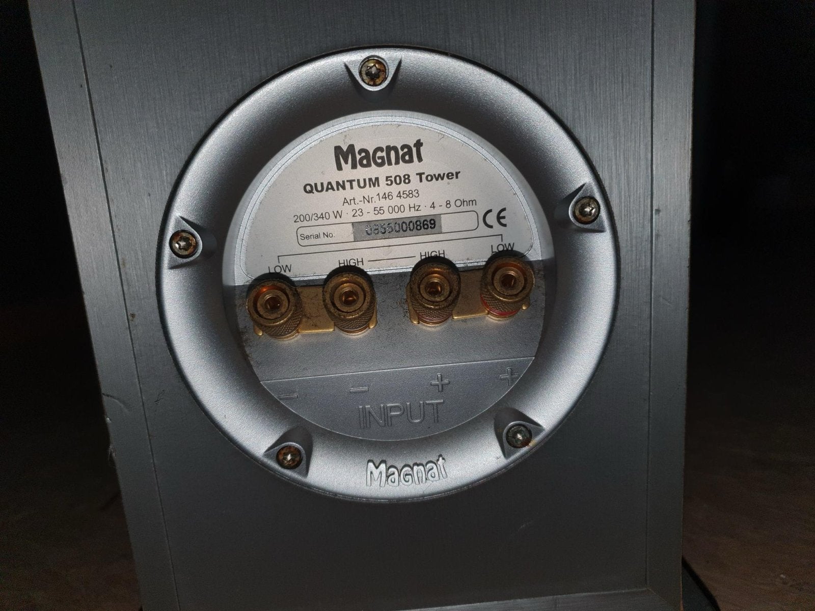 Magnat Quantum 508 Tower Vloerstaande Luidsprekers