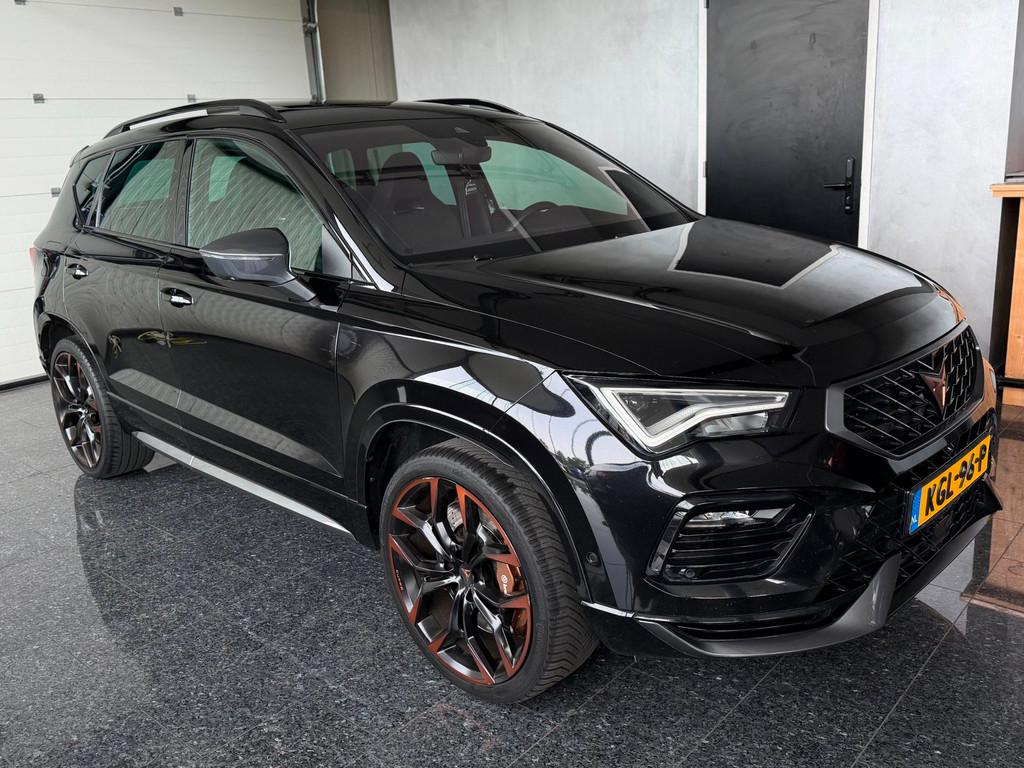 Cupra Ateca Cupra Ateca 2.0 TSI Edition VZ 4Drive Pano 301PK, Auto's, 1528 kg, Gebruikt, 4 cilinders, 1984 cc