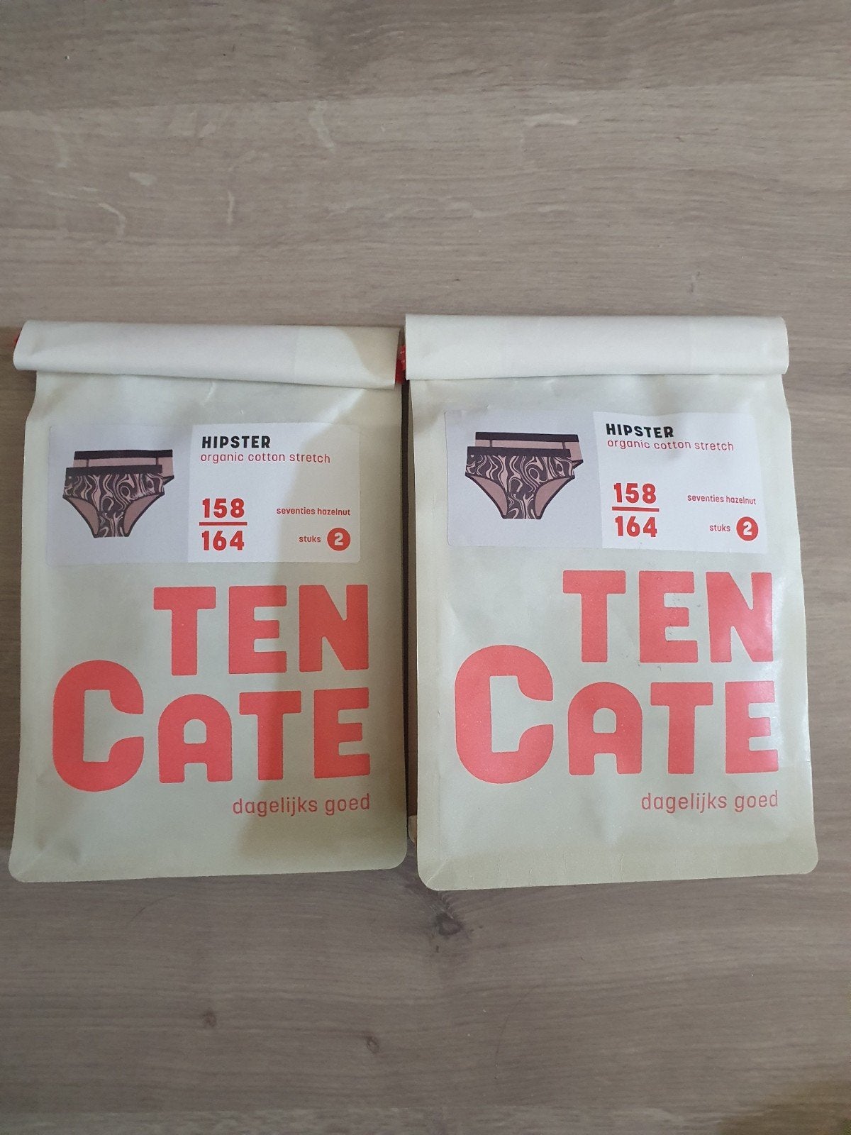 Ten Cate Hipster - 2-pack 2x 158-164, Ophalen of Verzenden, Meisje